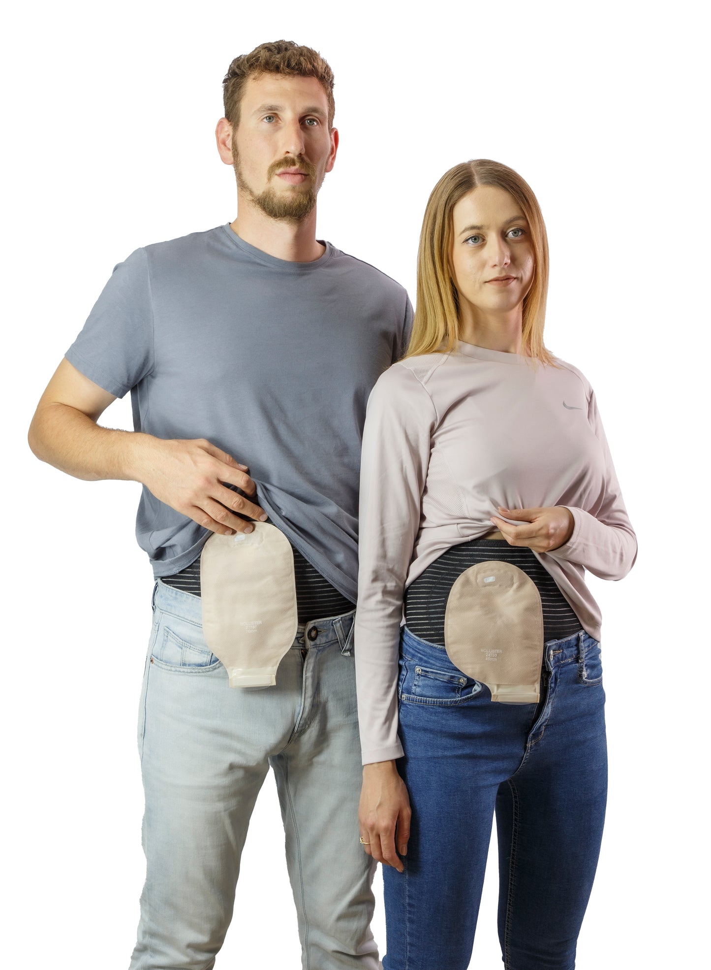 Mövibrace Abdominal Ostomy Belt for Post-Operative Care after Colostomy or Ileostomy Surgery