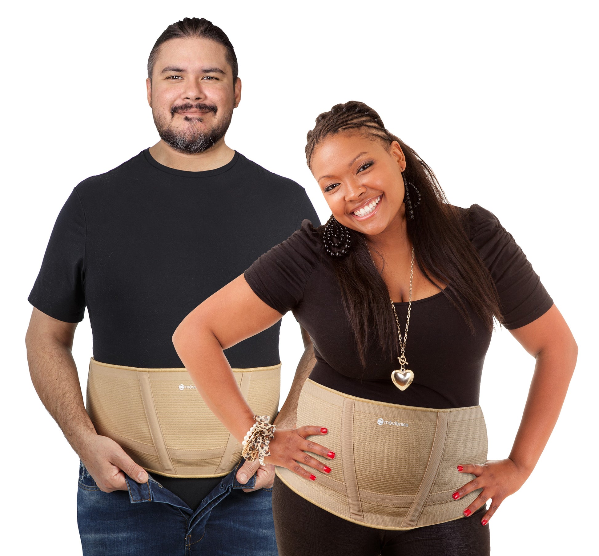 Pregnant women's prenatal upper and lower combined abdominal support belt